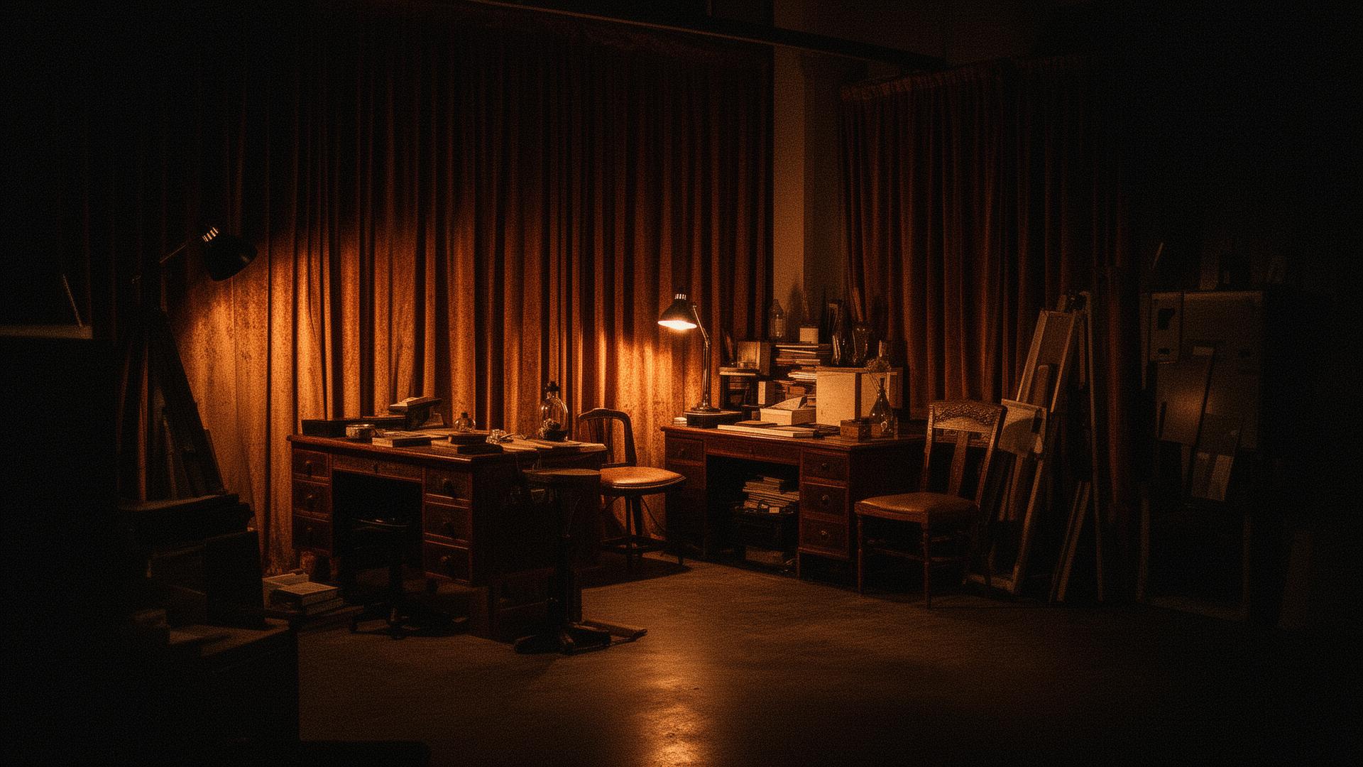 Vintage creative studio interior in Benin City